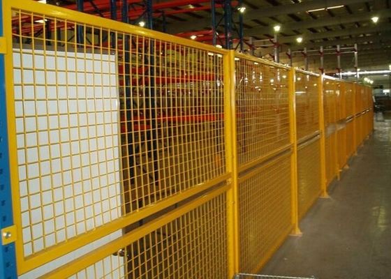 Porcellana Barriere di sicurezza dell'interno del magazzino, larghezza di recinzione d'acciaio di 1,5-3M di sicurezza fornitore