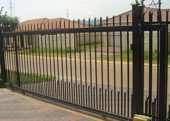 Porcellana La strada privata automatica d'acciaio orizzontale Gates il telecomando per il complesso industriale fornitore