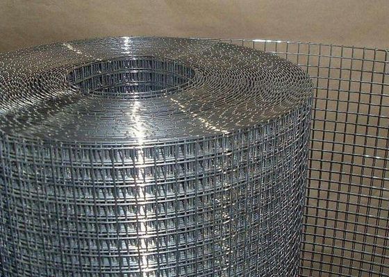 Porcellana Rotolo galvanizzato a 1/4 pollici della maglia del materiale da costruzione, pannelli saldati calibro pesante del recinto di filo metallico fornitore